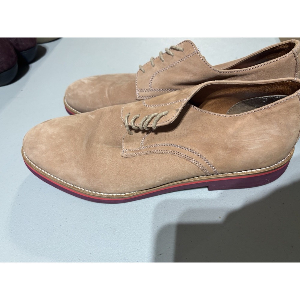 Bar III Men's‎ Baxter Buck Suede Oxfords Tan Size 12